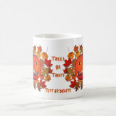 Mug Citrouille Jack-o'-lantern Halloween Personnalisé (Centre)