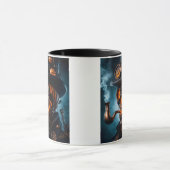 Mug Citrouille Jack-O-Lantern Steampunk Gothique Hallo (Centre)