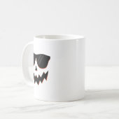 Mug Citrouille Jack-o'-lantern Visage Hallowen Costume (Devant gauche)