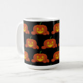 Mug Citrouille Jack-o-lanterne (Devant gauche)