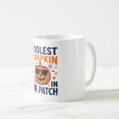 Mug Citrouille la plus cool du patch Halloween Shirt_1 (Devant droit)