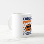Mug Citrouille la plus cool du patch Halloween Shirt_1 (Devant gauche)