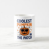 Mug Citrouille la plus cool du patch Halloween Shirt_1 (Centre)