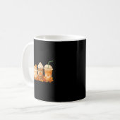 Mug Citrouille Latte Sce Café Boisson D'automne Hallow (Devant gauche)