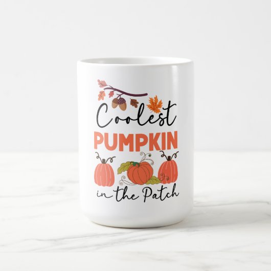 Mug Citrouille le plus froid dans le patch (Centre)
