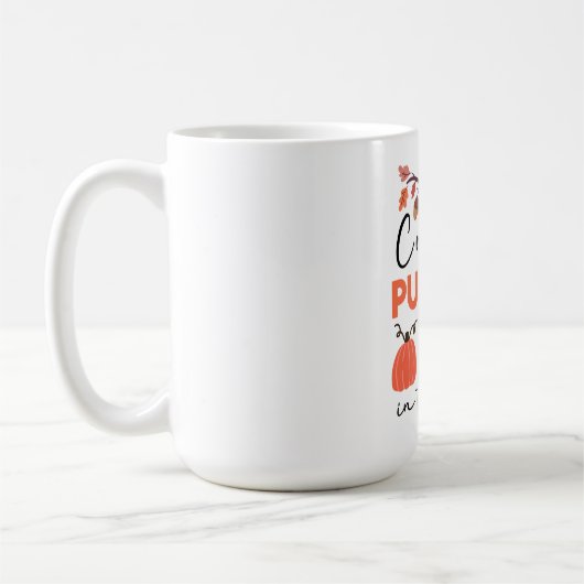 Mug Citrouille le plus froid dans le patch (Gauche)