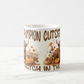 Mug Citrouille le plus mignon dans la patte vache de m (Centre)