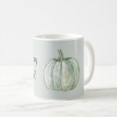 Mug Citrouille Menthe Automne (Devant droit)