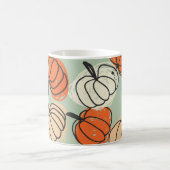 Mug Citrouille : Merci motif sans soucis. (Centre)