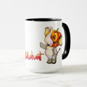 Mug Citrouille métalphanumérique (Devant droit)