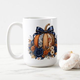 Mug Citrouille Navy