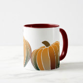 Mug Citrouille Ombre (Devant droit)