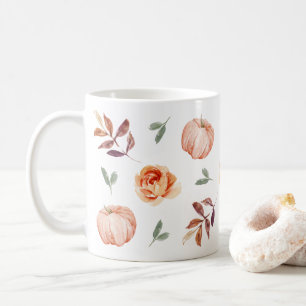 Mug Citrouille Orange d'Automne, Tasse à Café 330