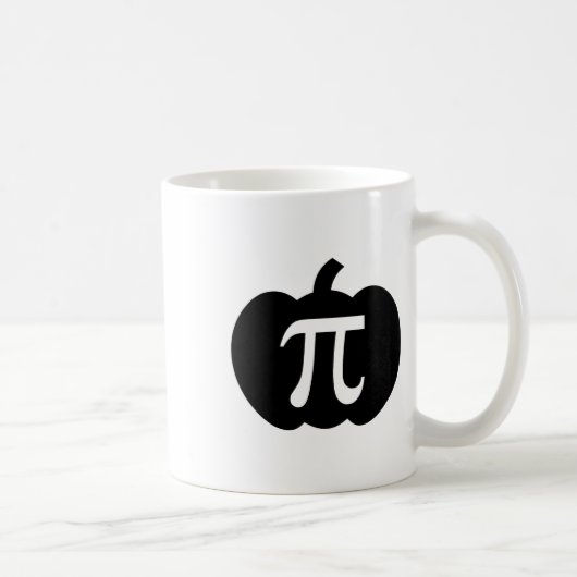 Mug Citrouille Pi Pie Math Enseignant Halloween Drôle (Droite)