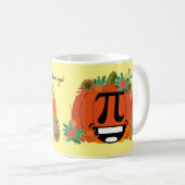 Mug citrouille pi sourire (Devant droit)