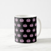 Mug Citrouille rose et noir (Devant droit)