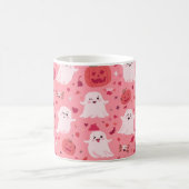 Mug Citrouille rose Surprise Fantomatique (Centre)
