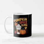 Mug Citrouille Sce King Cute Fall Café Design (Gauche)