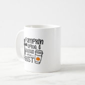 Mug Citrouille Spice et Jésus Christ (Devant gauche)