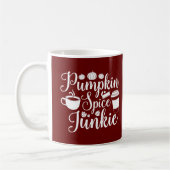 Mug Citrouille Spice Junkie (Gauche)