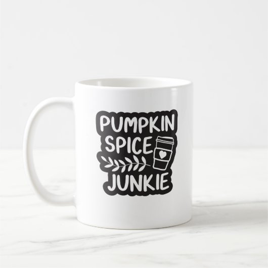 Mug Citrouille Spice Junkie (Gauche)