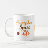 Mug Citrouille Spice Life Automne (Gauche)