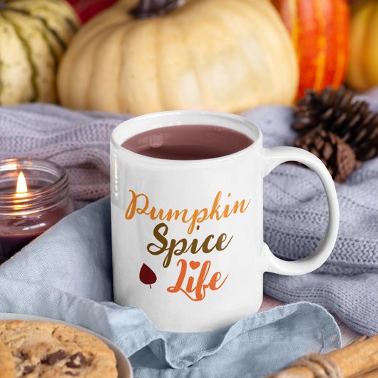 Mug Citrouille Spice Life Automne