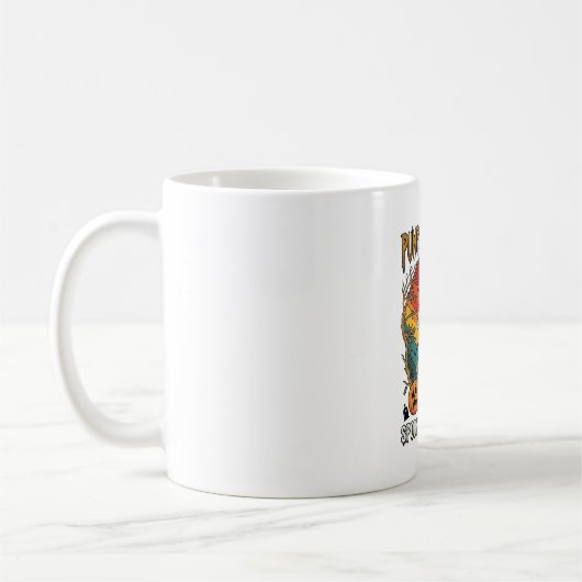 Mug Citrouille Sucreries Esprits Traitements Halloween (Gauche)