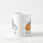 Mug Citrouille tendance d'automne | Citation “C'est l' (Centre)