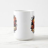 Mug Citrouille Vintage doucement hanté | Halloween flo (Centre)