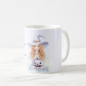 Mug Citrouille Violet Lavande Roux (Devant droit)