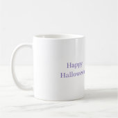 Mug Citrouille violette d'Halloween (Gauche)