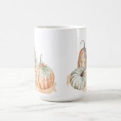 Mug Citrouilles aquarelle d'automne (Centre)