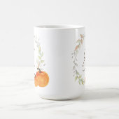 Mug Citrouilles Automnales Monogramme (Centre)