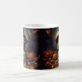 Mug Citrouilles Beagle Halloween Épouvantables (Centre)
