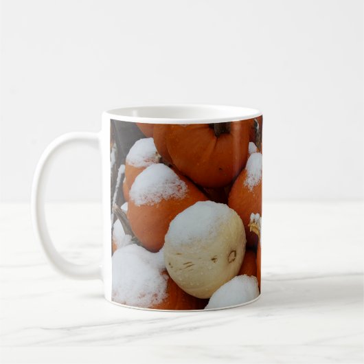 Mug Citrouilles dans la boue de neige (Gauche)