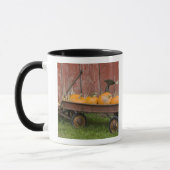 Mug Citrouilles dans un vieux chariot (Gauche)