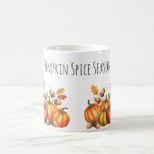 Mug Citrouilles d'automne avec Acorns (Centre)