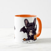 Mug Citrouilles d'Halloween (Devant droit)