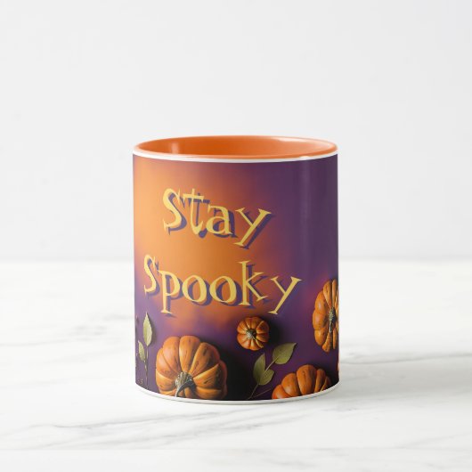 Mug Citrouilles d'Halloween (Centre)