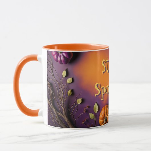 Mug Citrouilles d'Halloween (Gauche)