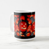 Mug Citrouilles d'Halloween (Devant gauche)