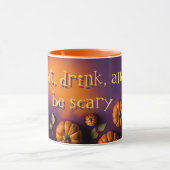 Mug Citrouilles d'Halloween (Centre)