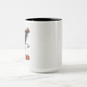 Mug Citrouilles en V d'Halloween (Centre)