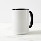 Mug Citrouilles en V d'Halloween (Devant droit)