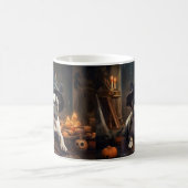 Mug Citrouilles Épouvantables Bouledogue Français Hall (Centre)
