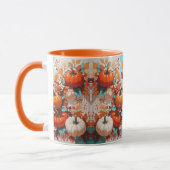Mug Citrouilles et fleurs sur la vigne - Whimsical Aut (Gauche)