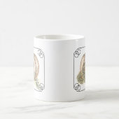 Mug Citrouilles et mamans automne floral (Centre)