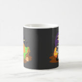 Mug Citrouilles et panda de Halloween (Centre)