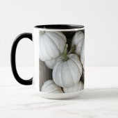 Mug Citrouilles fantômes avec un orange sournois (Gauche)